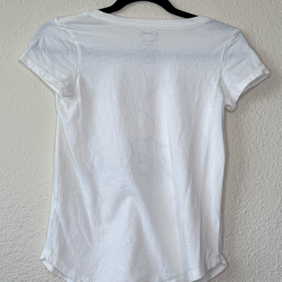 Minnie Mouse White T-Shirt, With Big Red Bow, Featuring Mickey too! - Picture 2 of 3